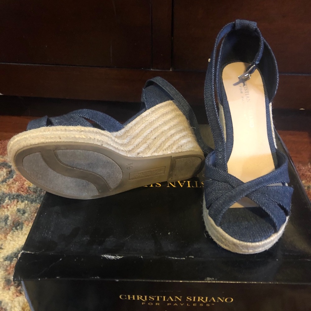 Beautiful denim shoes